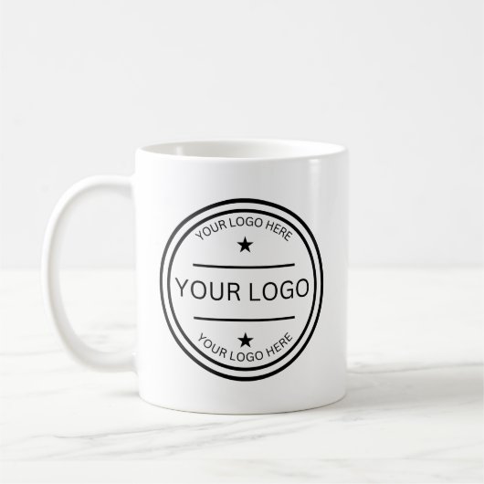 Custom Logo Personalized Pottery Company your gift Koffiemok (Links)