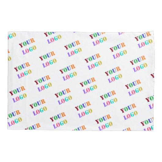 Custom Logo Photo Promotional Personalized Modern Kussensloop (Achterkant)