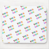 Custom Logo Photo Promotional Personalized Modern  Muismat (Voorkant)