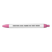 Custom Logo Pink Pen - Personalize Create Your Own (Voorkant)