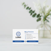 Custom Logo Professional Industry Visitekaartje (Staand voorkant)