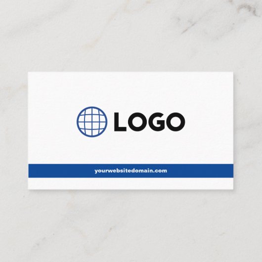Custom Logo Professional Industry Visitekaartje (Achterkant)