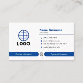 Custom Logo Professional Industry Visitekaartje (Voorkant)