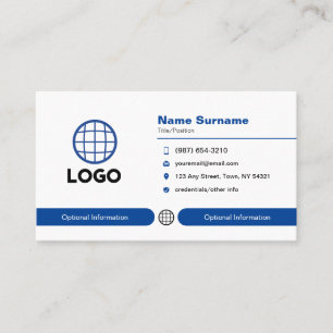 Custom Logo Professional Industry Visitekaartje