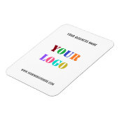 Custom Logo Promotion Business Magnet Magneet (Linkerzijde)