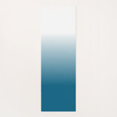 Custom Logo Promotional Business Teal Exercise Mat (Achterkant)