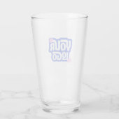 Custom Logo Promotional Customer Event Drinking Glas (Achterkant)