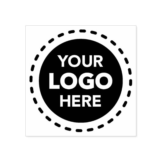 Custom Logo Rubber Stamp for Brand Promotion Rubberstempel (Afrduk)