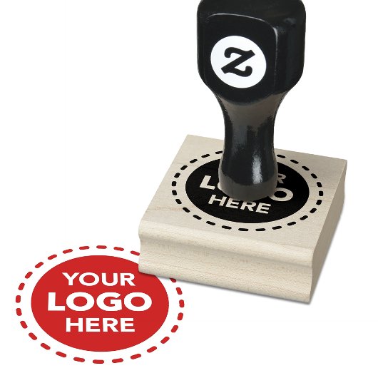 Custom Logo Rubber Stamp for Brand Promotion Rubberstempel