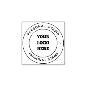 Custom Logo Rubber Stamp Personalized Branding Rubberstempel (Afrduk)