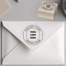 Custom Logo Rubber Stamp Personalized Branding Rubberstempel