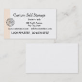 Custom Logo Self Storage Visitekaartje (Voorkant / Achterkant)