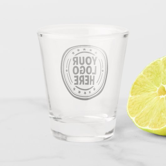 Custom Logo Shot glas (Achterkant)