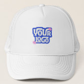 Custom Logo Simple Business Promotional  Trucker Pet (Voorkant)