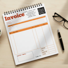Custom Logo Small Business Invoice Sales Receipt O Notitieblok