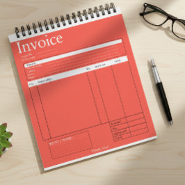 Custom Logo Small Business Invoice Sales Receipt R Notitieblok