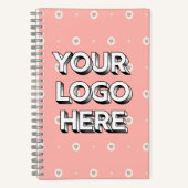 Custom Logo Spiral Notebook Notitieboek (Voorkant)