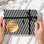 Custom Logo Sticker | Editable Branding Label
