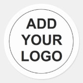 Custom Logo Sticker Sheet (Voorkant)