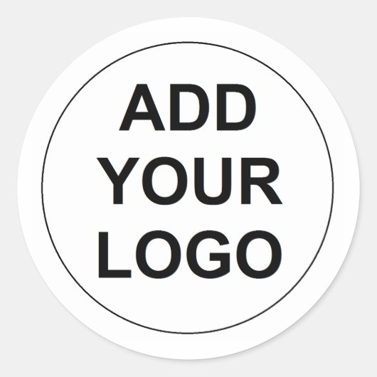 Custom Logo Sticker Sheet (Voorkant)