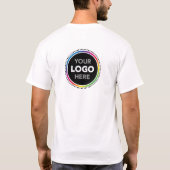 Custom Logo T-Shirt - Front and Back Placement (Achterkant)