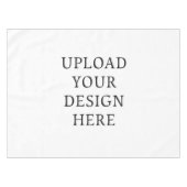Custom Logo Tablecloth | Upload Your Design Event  Tafelkleed (Voorkant (Horizontaal))