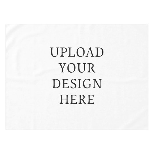 Custom Logo Tablecloth | Upload Your Design Event  Tafelkleed (Voorkant (Horizontaal))
