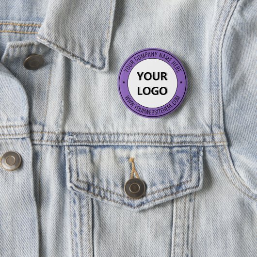 Custom Logo Text Button - Promotie Business (In situ)