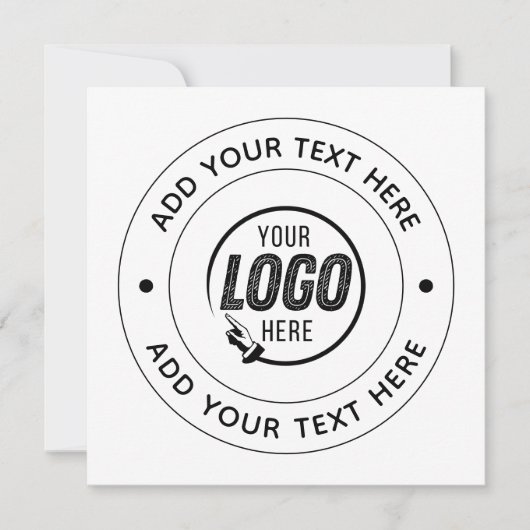 📝 Custom Logo & Text Personalized Business Event (Voorkant)