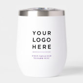 Custom Logo Thermal Wine Tumbler No Minimum (Voorkant)