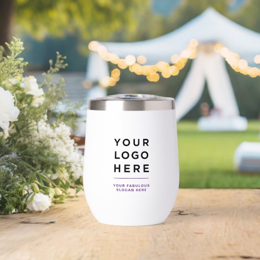Custom Logo Thermal Wine Tumbler No Minimum (Bruiloft (Gedraaid)  )