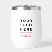 Custom Logo Thermal Wine Tumbler No Minimum (Voorkant)
