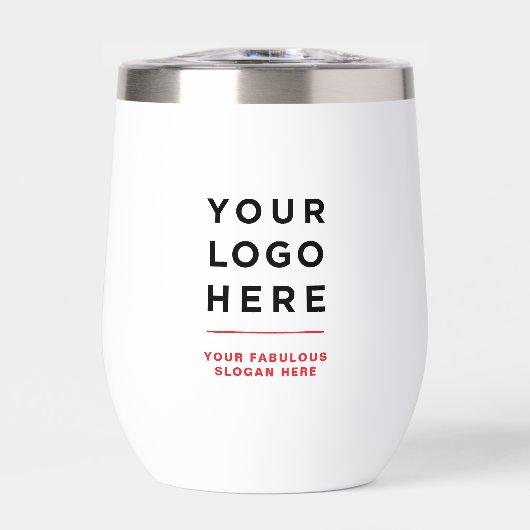 Custom Logo Thermal Wine Tumbler No Minimum (Voorkant)