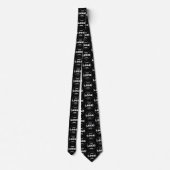 Custom Logo Tie - Professional Branded Necktie Stropdas (Achterkant)