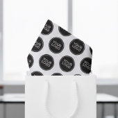 Custom Logo Tissue Paper | Minimalist Branded Tissuepapier