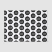 Custom Logo Tissue Paper | Minimalist Branded Tissuepapier (Voorkant)