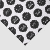 Custom Logo Tissue Paper | Minimalist Branded Tissuepapier (Detail)