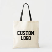 Custom Logo Tote Bag (Voorkant)