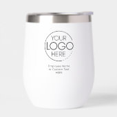 Custom Logo Travel Wine Tumbler met deksel (Links)