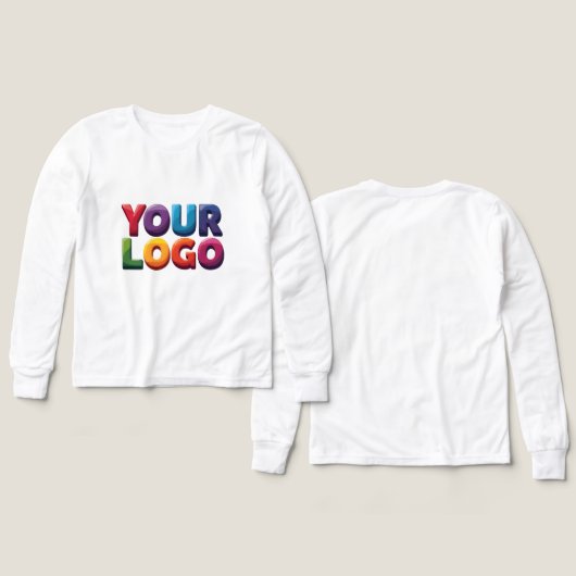 Custom Logo|Upload Your Logo | Business & Brand (Voorkant /achterkant)