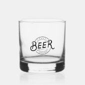 Custom Logo Whiskey Glass Whisky Glas (Voorkant)