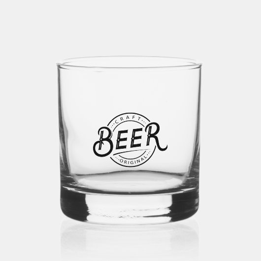 Custom Logo Whiskey Glass Whisky Glas (Voorkant)