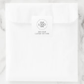 Custom Logotipo Store & Business Vierkante Sticker (Tas)
