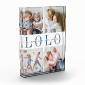 Custom Lolo Grandchildren Fotoblokken (Links)