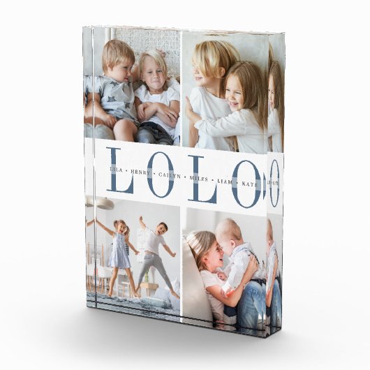 Custom Lolo Grandchildren Fotoblokken (Rechts)