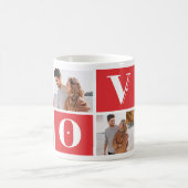 Custom Love Mug - Add your own Images Koffiemok (Center)