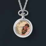 Custom Love Necklace – Name and Photo Necklace Horloge<br><div class="desc">This Custom Necklace is a timeless and meaningful jewelry gift designed to celebrate love, memories, and personal connections. Perfect for Valentine’s Day, anniversaries, birthdays, or special moments, this personalized necklace allows you to add names, photos, initials, or custom messages. Elegant and emotional, this design is ideal for couples, husbands, wives,...</div>