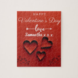 Custom Love of Valentijns's Jigzaag Puzzle Legpuzzel