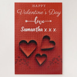 Custom Love of Valentijns's Jigzaag Puzzle Legpuzzel