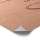 Custom Love on the Beach Poster (Hoek)